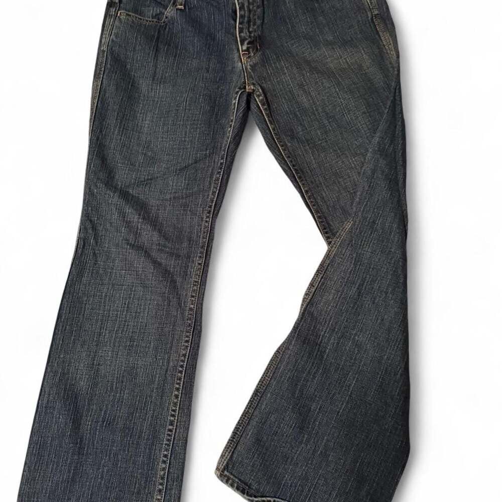 Gap Low Rise Capri Flare Jeans Dark Wash Size 8R